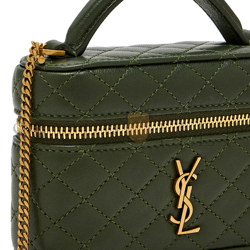 YSL GABY MICRO VANITY BAG IN LAMBSKIN 8192851EL073189 (12*8*4cm)